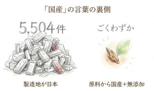 「国産」の言葉の裏側